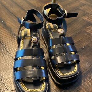 Gladiator platform sandals